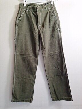 Gap Carpenter  Green Work-Style Pants Size 4
